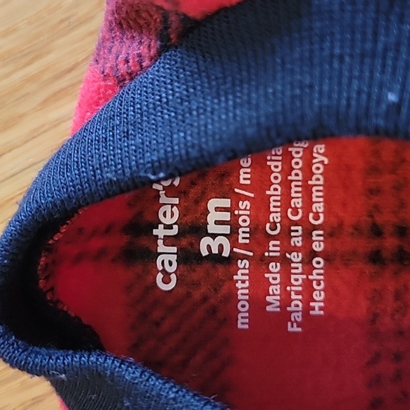 Carters brand 3 months fleece sleeper - Picture 2 of 2